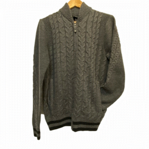 MEN'S Bench full zip 100% cotton cardigan sz M